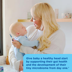 Mommy's Bliss product label highlights non-GMO and allergen-free ingredients.