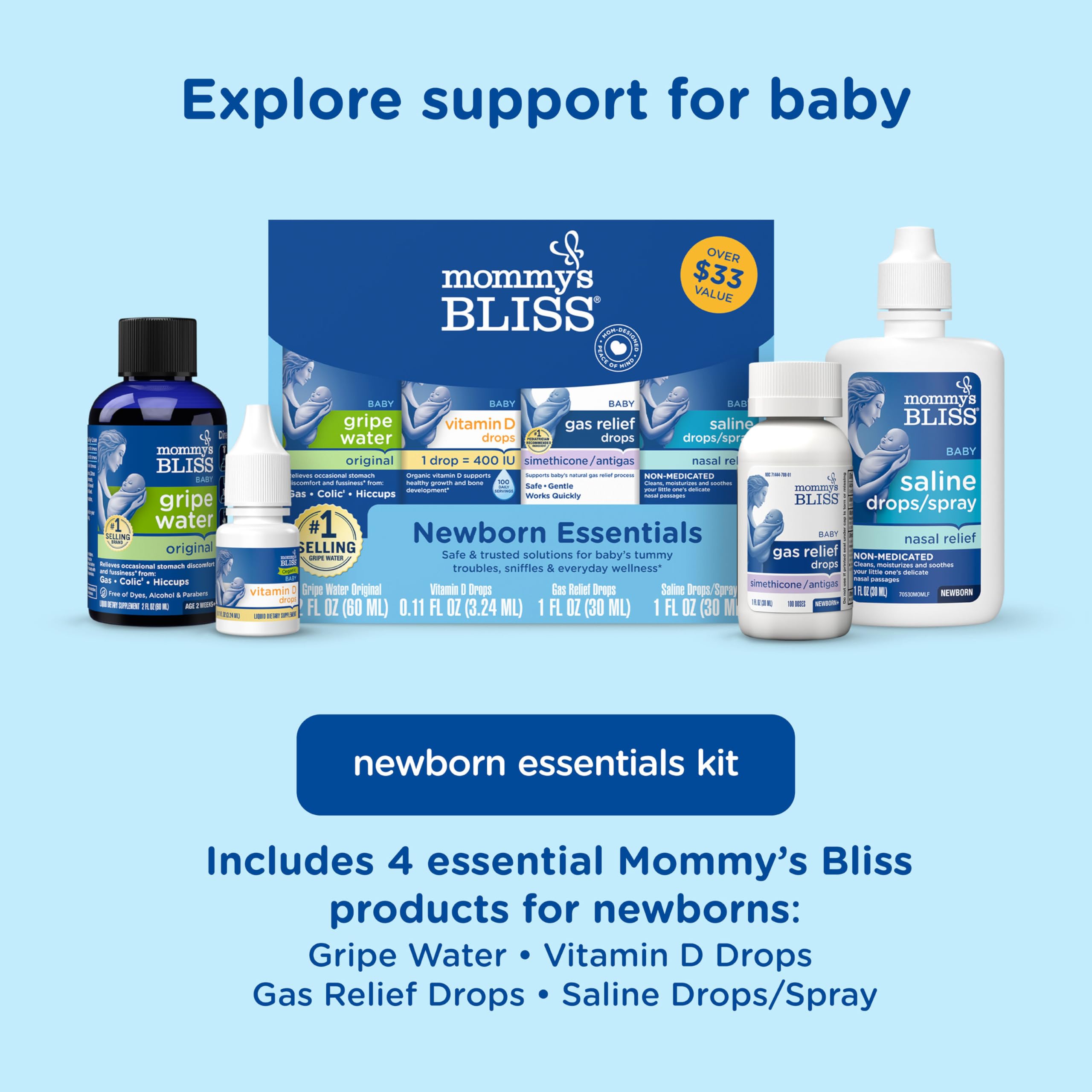 Mommy's Bliss prenatal bottle interior highlights methylfolate.