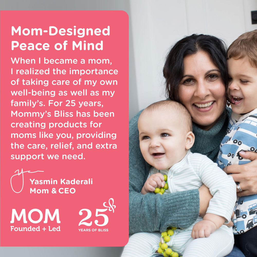 Mommy's Bliss prenatal usage guide for energy during pregnancy.
