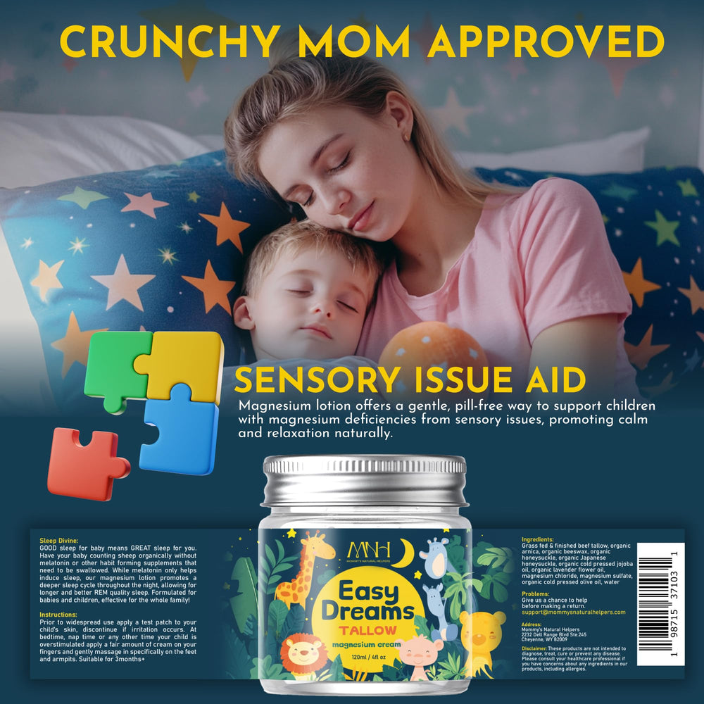 Mommy's Natural Helpers kid-sleep-night-routine image shows a comforting bedtime ritual