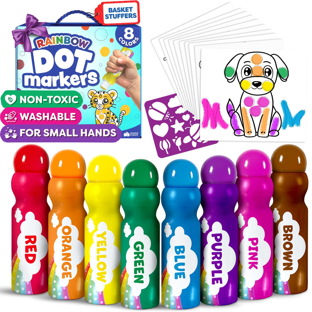 Momo & Nashi dot markers toddler kit in a box for Easter crafts