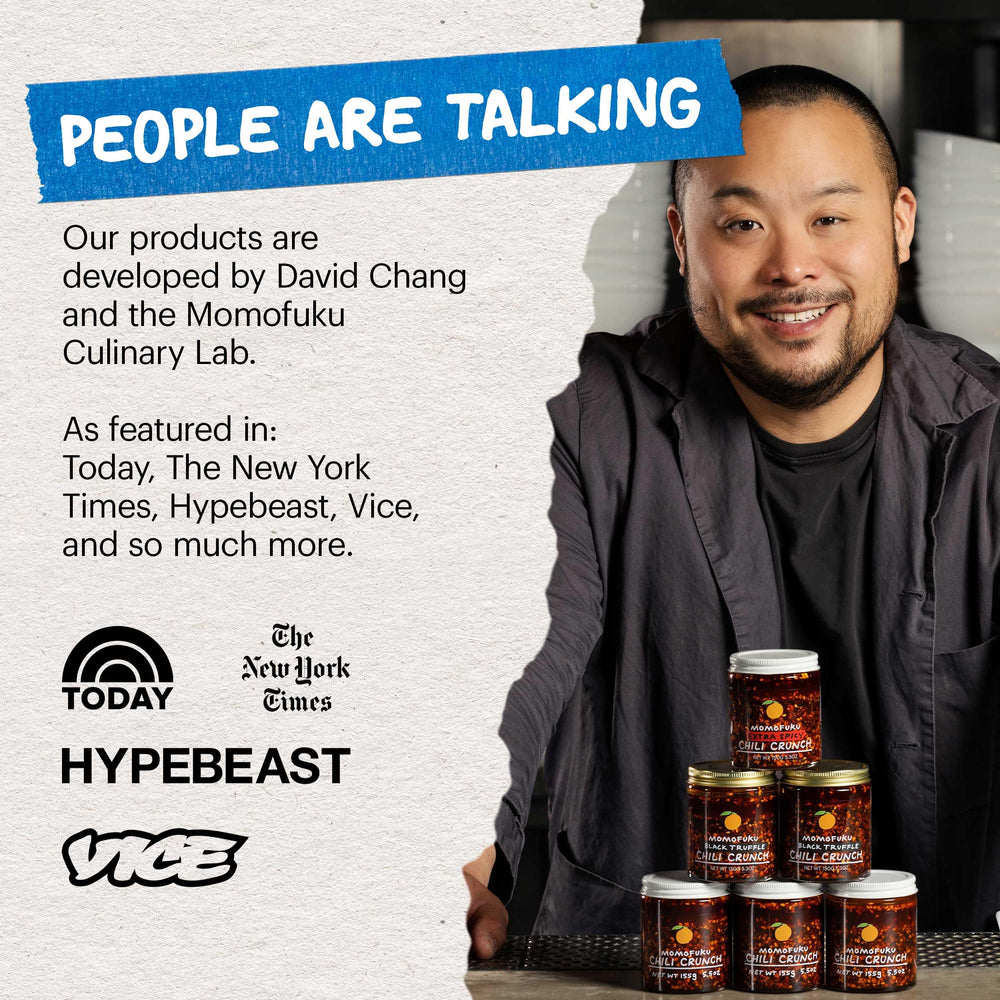 Momofuku Chili Crunch on avocado toast for vibrant flavor boost.