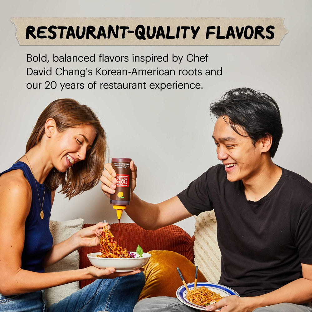 Momofuku sauce glaze creates glossy finishes on grilled or roasted dishes.
