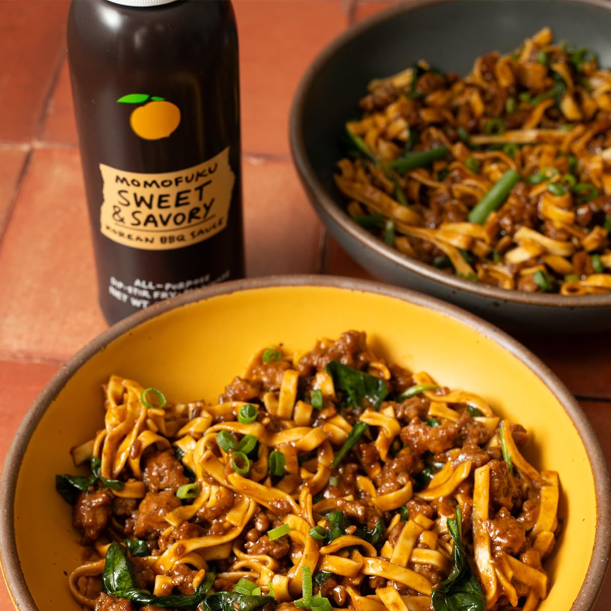 Momofuku sauce pizza-top delivers a tangy, caramelized finish to homemade pies.