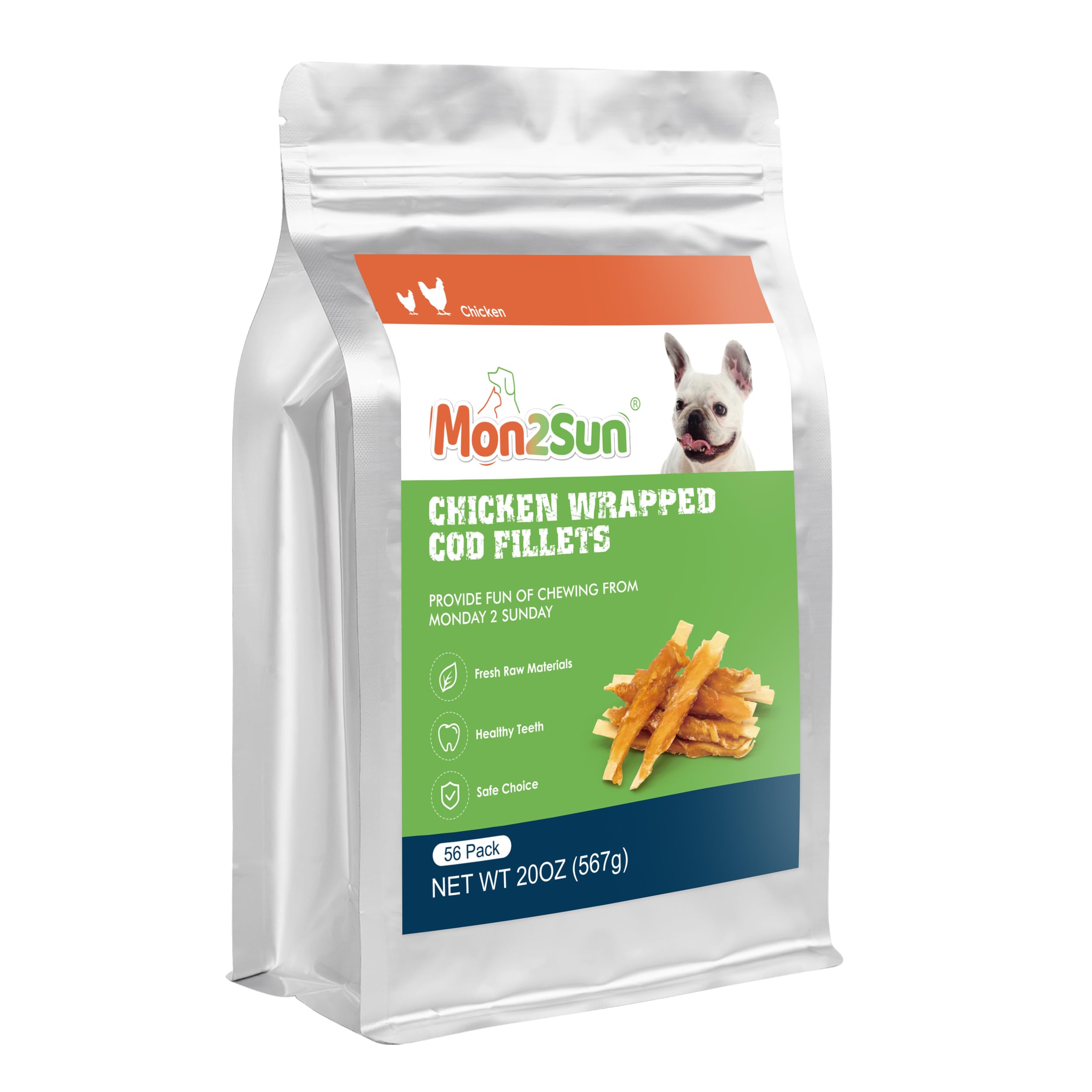 MON2SUN 56 pieces in a 20-ounce bag, great value
