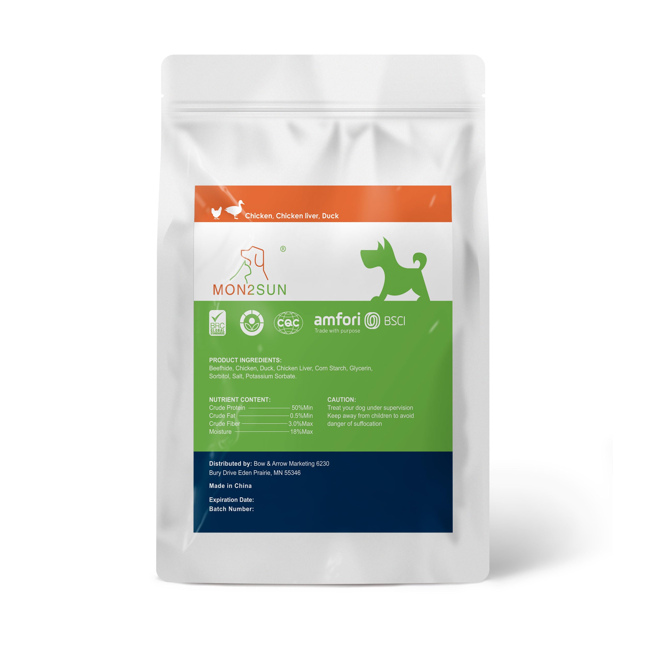 MON2SUN breath-friendly snack, a flavorful way to support clean teeth during play.