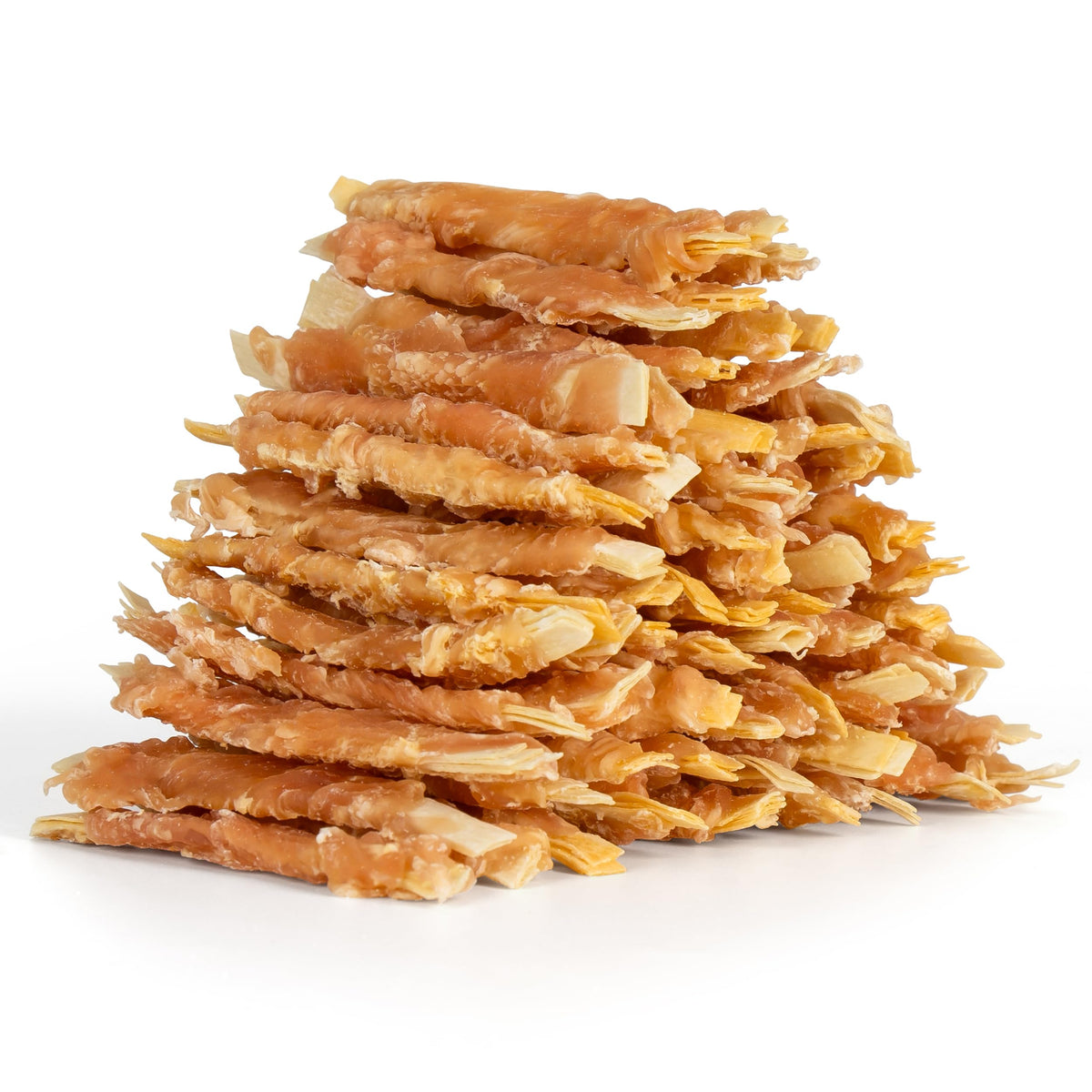 MON2SUN rawhide-free dog treats, 4-inch chicken-wrapped cod fillet, 56 pieces in a pack for easy chewing