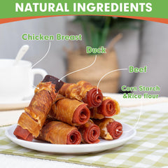 MON2SUN ingredients close-up showing natural protein sources.