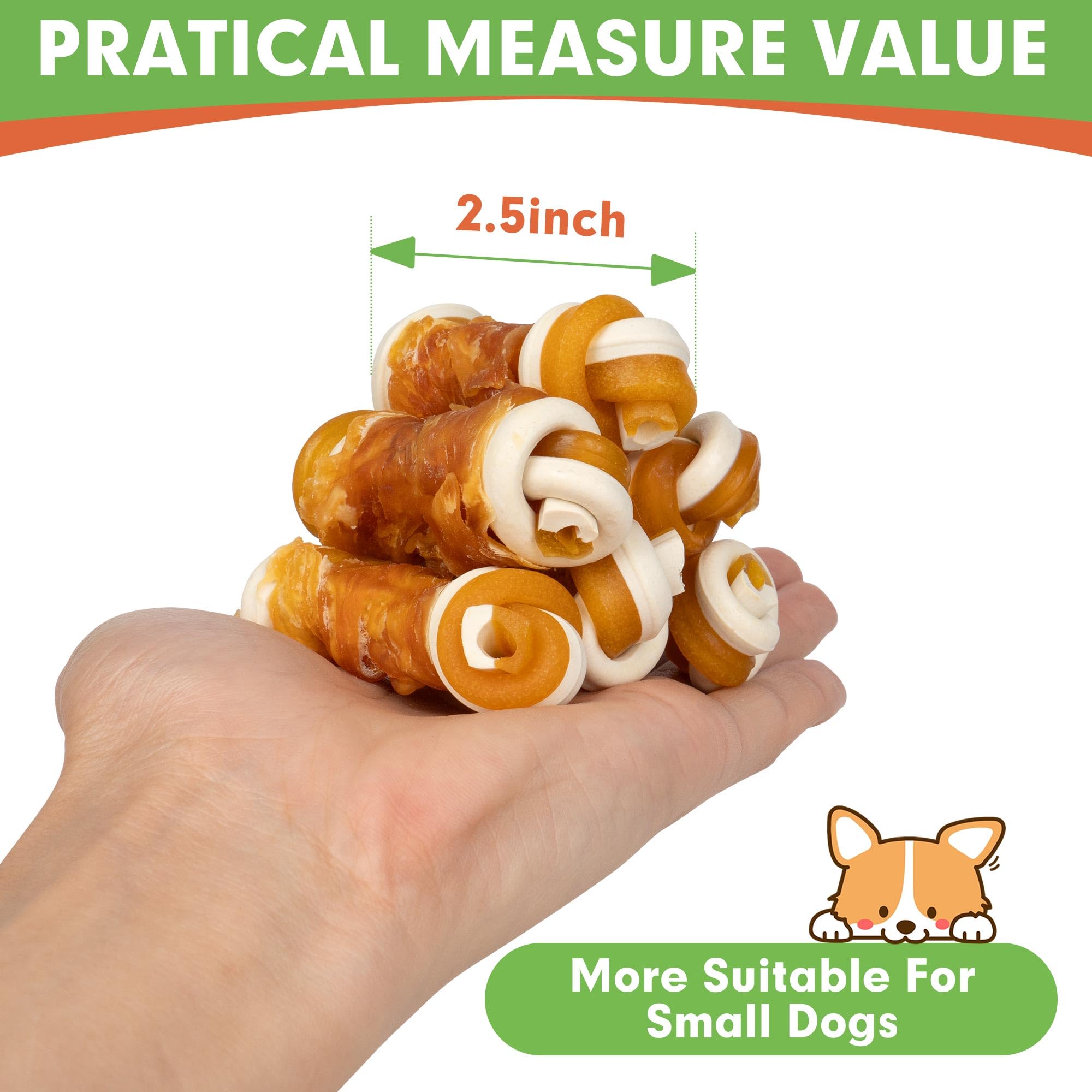 MON2SUN resealable pouch keeps treats fresh between uses.