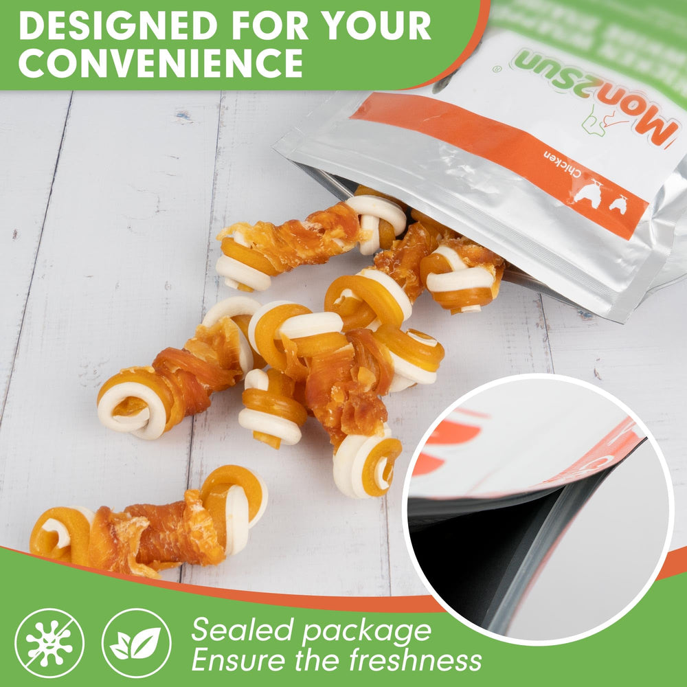 MON2SUN safety-inspected ingredients ensure safe treats for pets.