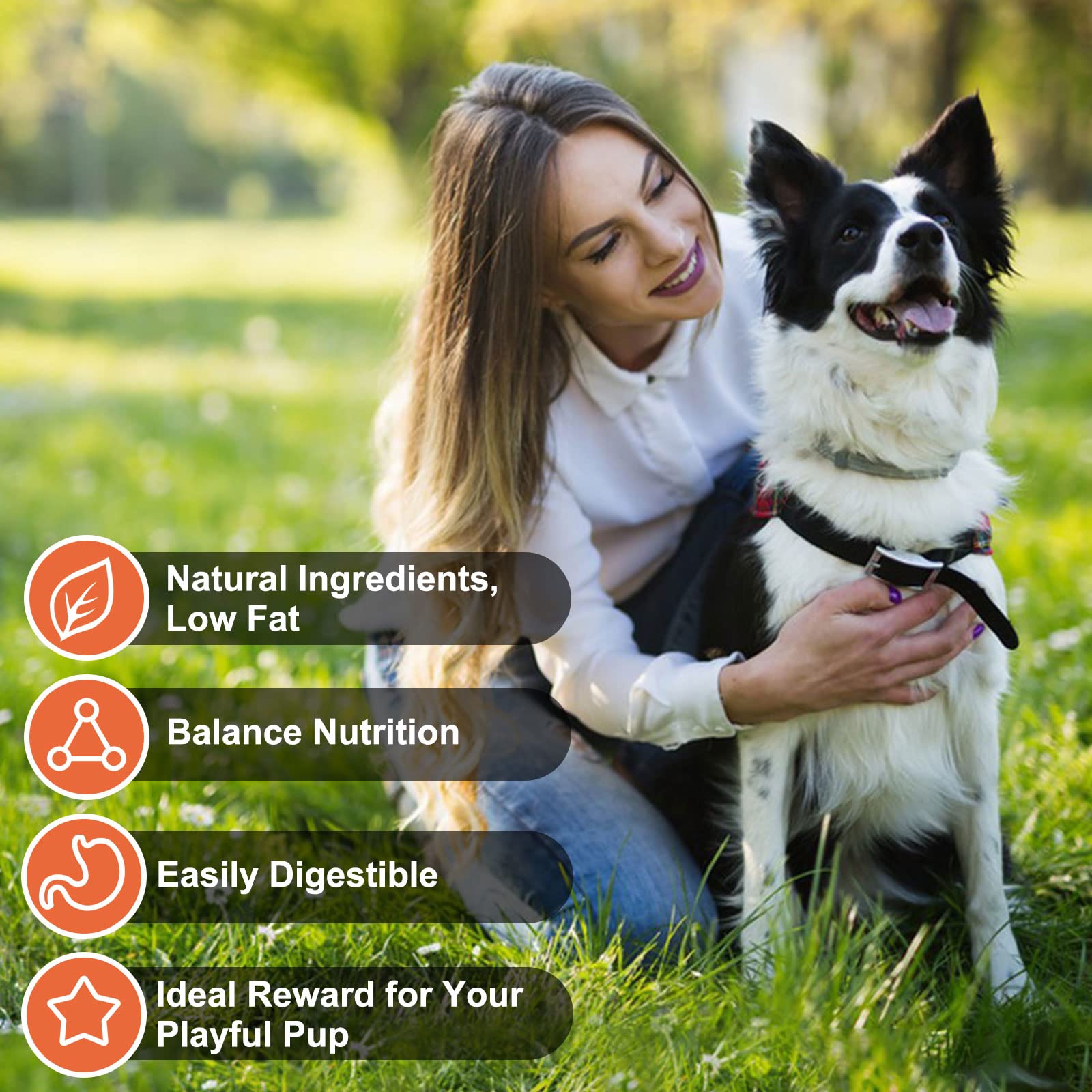 MON2SUN small pieces ideal as training rewards for dogs of all sizes