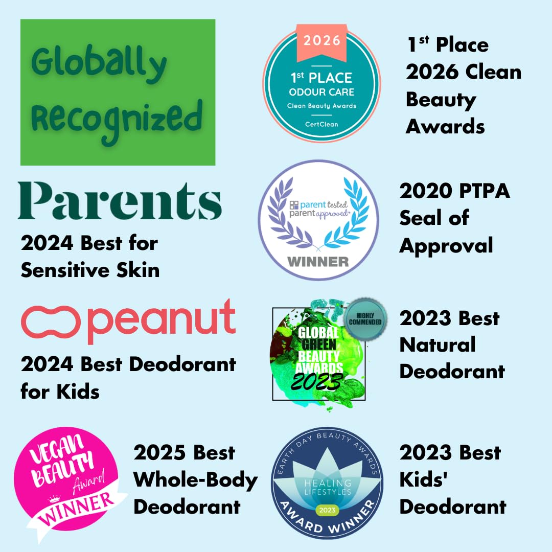 Massachusetts-made Mona Unscented deodorant in eco packaging