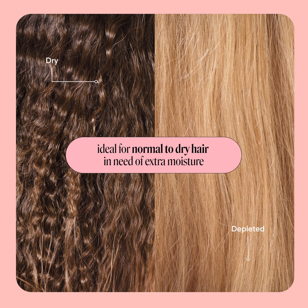 MONDAY Haircare Moisture set in shower stall with cleaning routine
