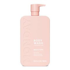MONDAY Haircare MOISTURE bottle front shows Fresh Gardenia scent for daily hydration.