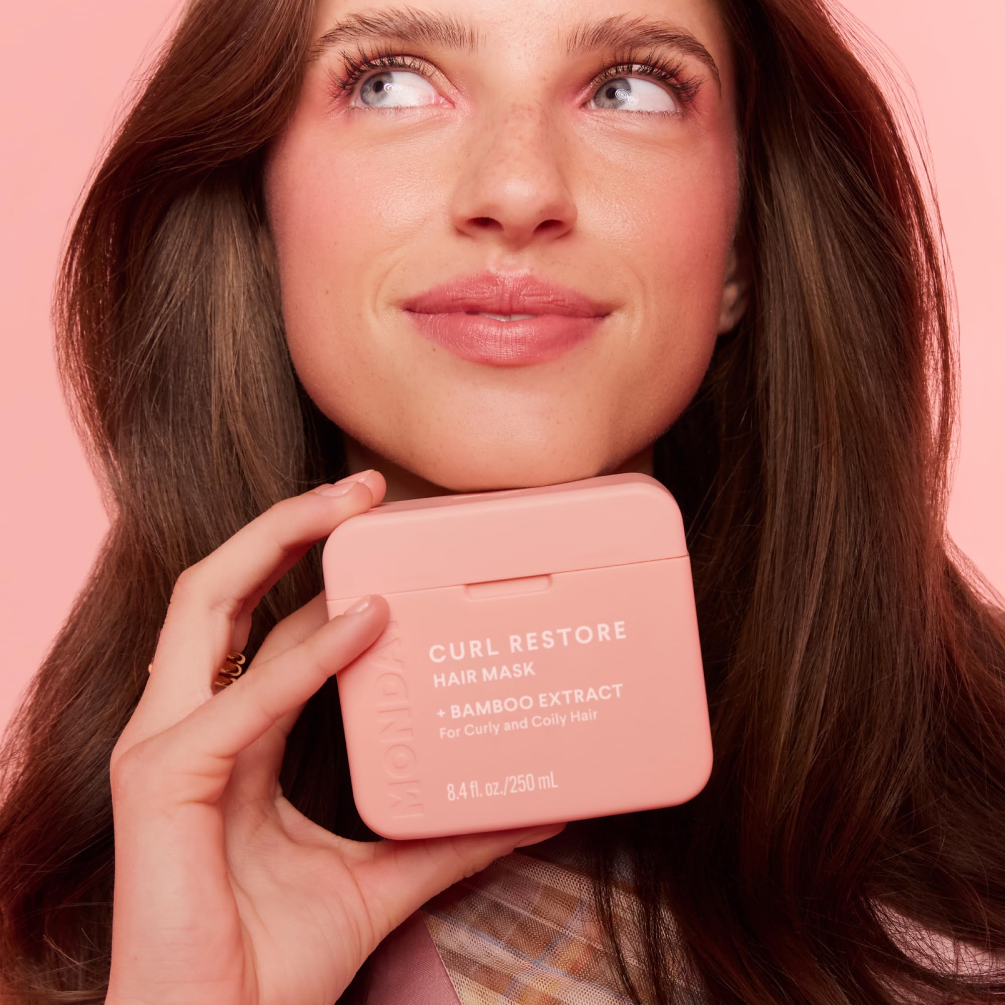 MONDAY Haircare recyclable packaging icon signifying sustainable choices