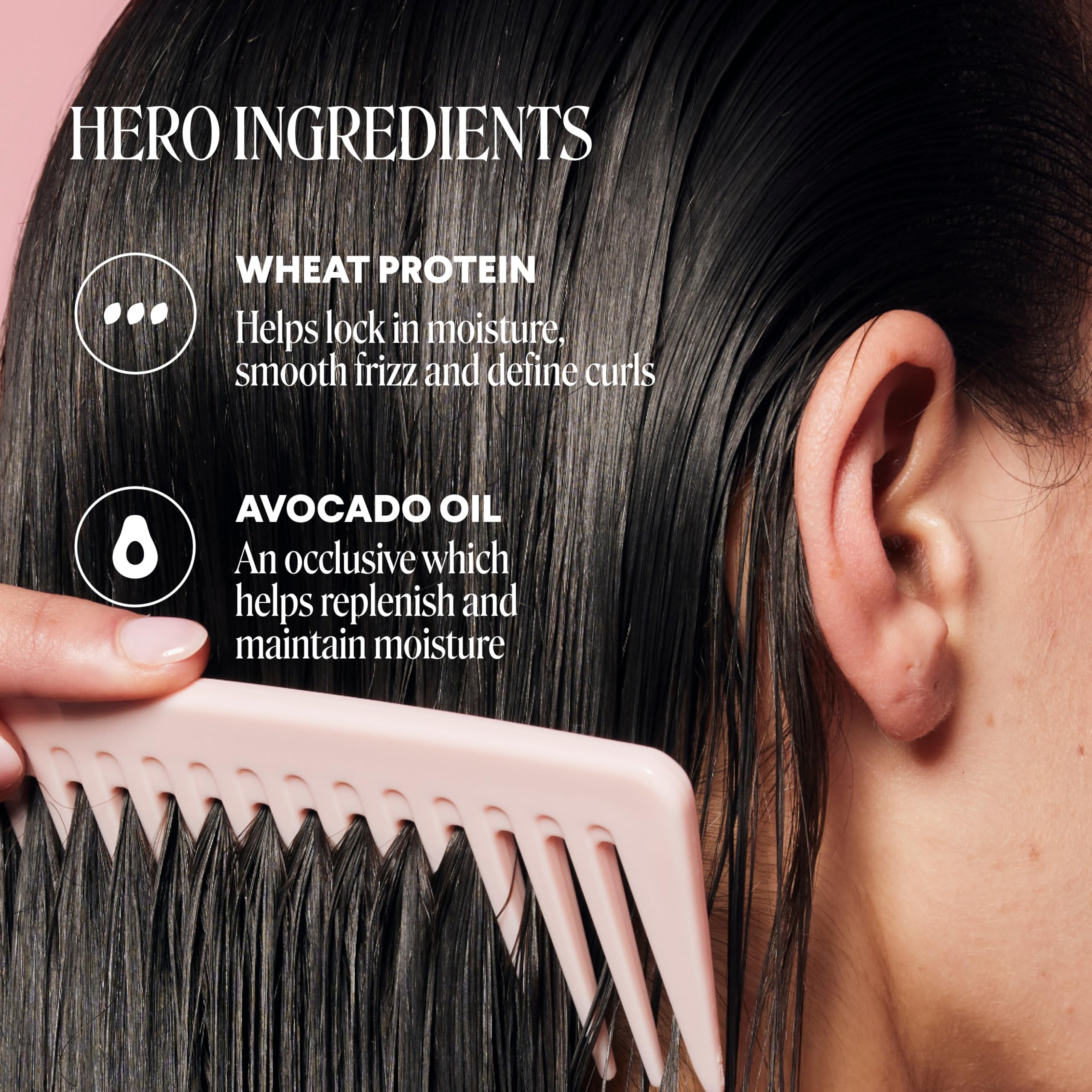 MONDAY Haircare SMOOTH dual-set pack on shelf emphasizes travel-friendly 90 mL bottles.