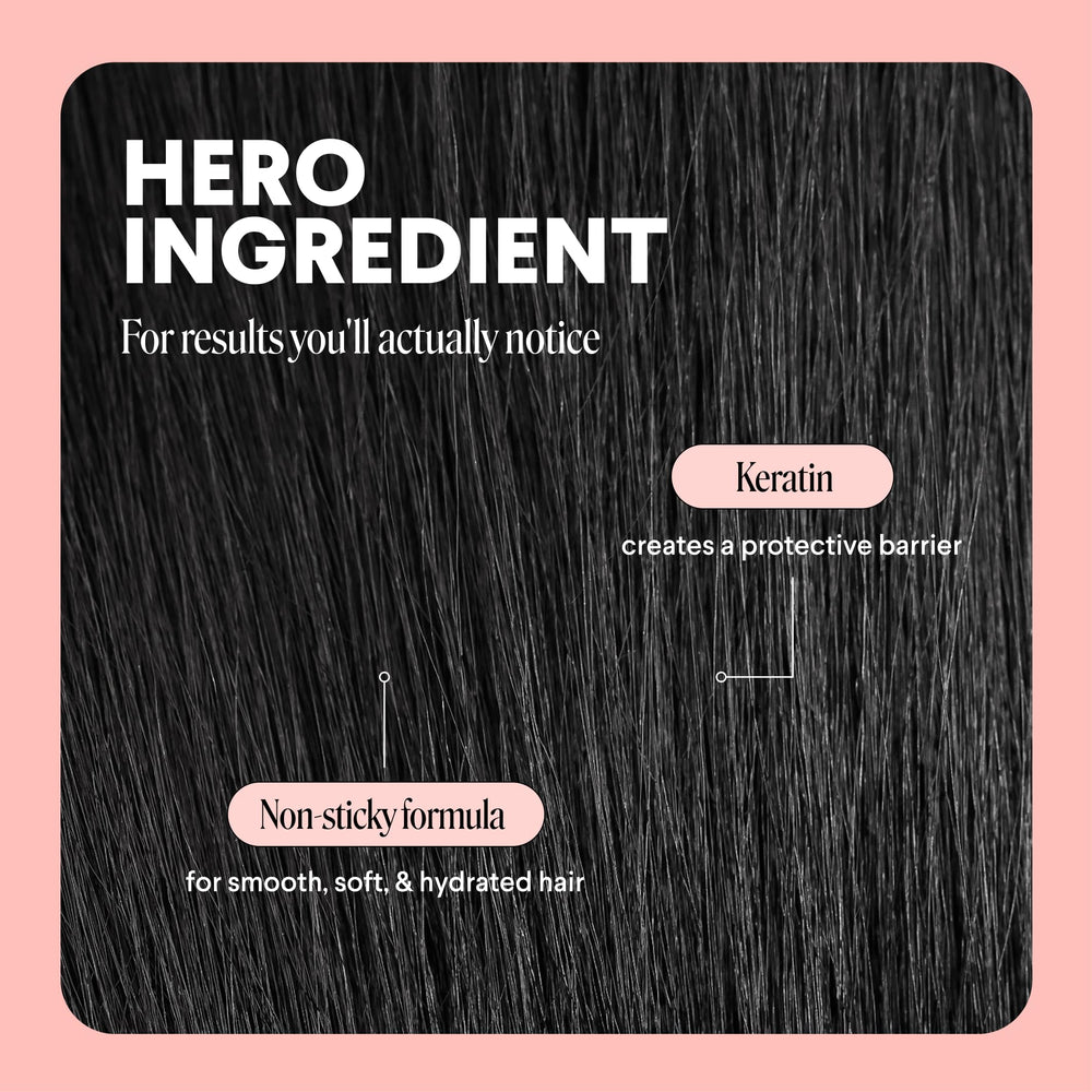 MONDAY Haircare SMOOTH frizz-free finish on mid-length hair