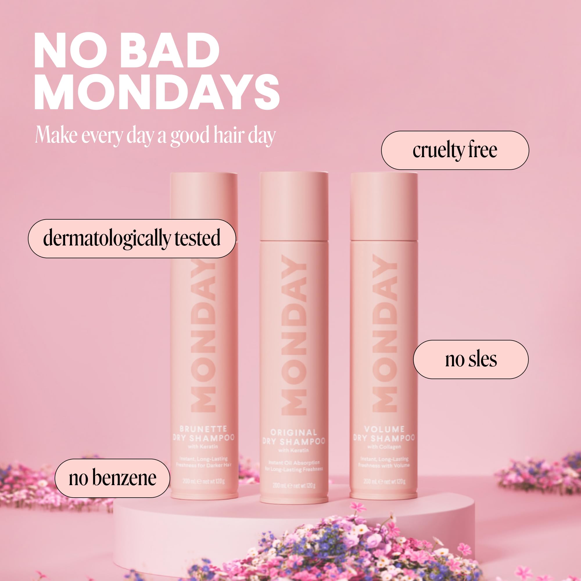 Gardenia-scented formula providing a subtle on-the-go refresh