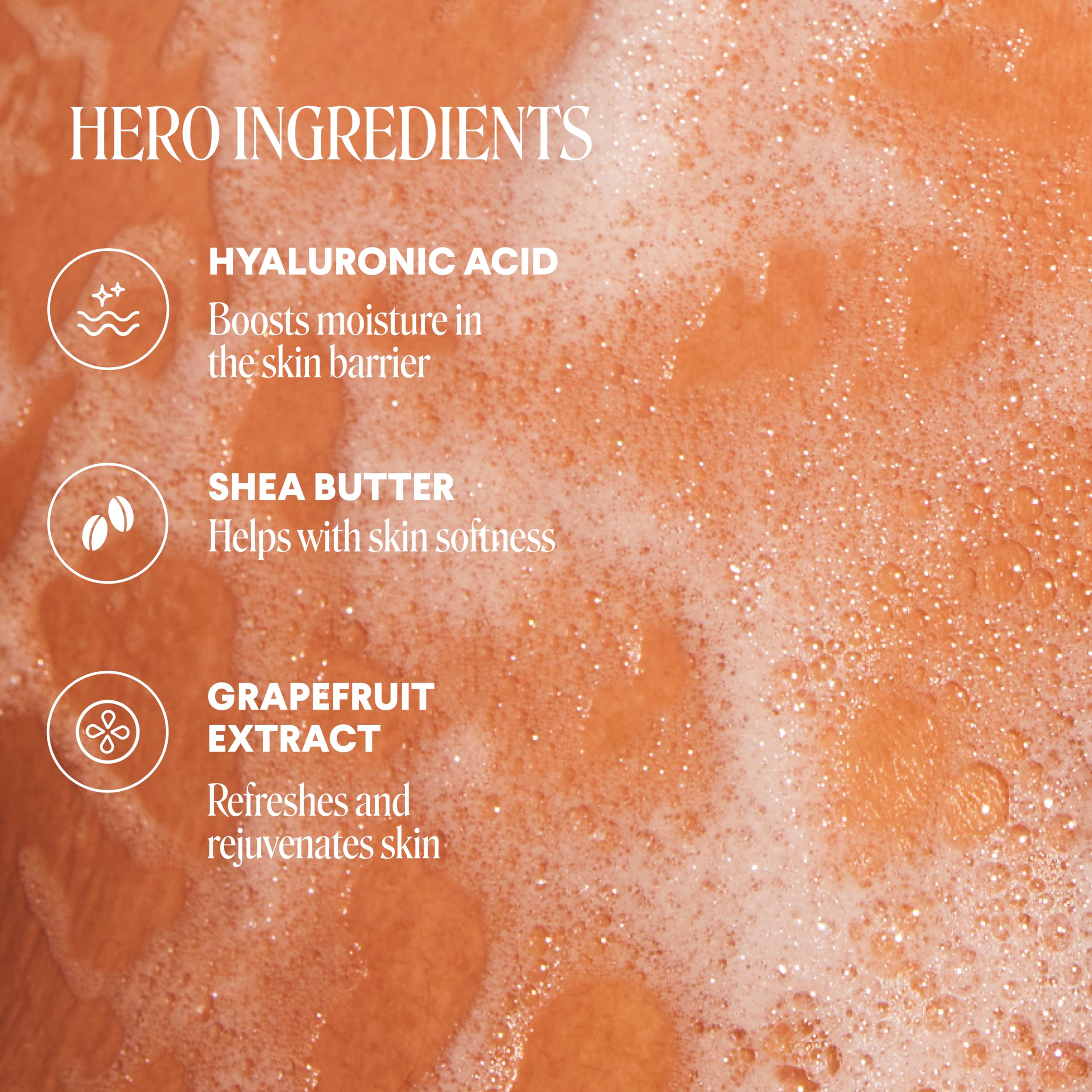 Gardenia-scented MONDAY Moisture with grapefruit extract ideal for refreshing showers