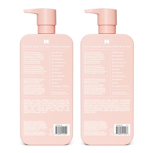 MONDAY Haircare Moisture Shampoo close-up reveals Hyaluronic Acid hydration