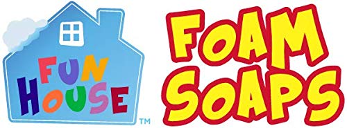Moneysworth & Best Fun House foam soap being sprayed for easy play and wash.