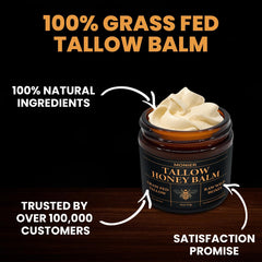 MONIER ingredients list highlights grass-fed tallow, raw honey, olive oil