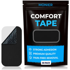 MONIER Comfort Tape front packaging shows gentle, skin-friendly adhesive.