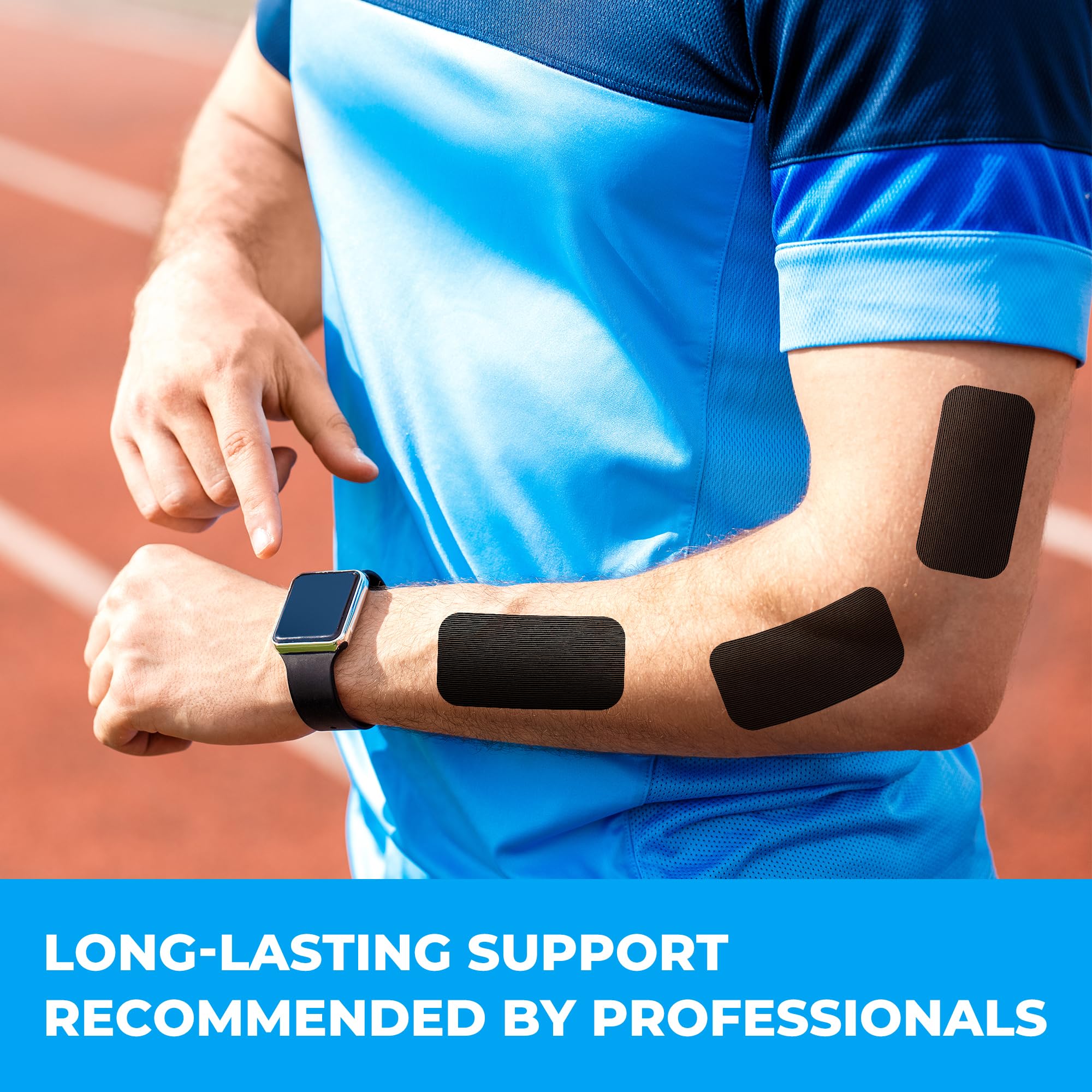 MONIER Comfort Tape skin-friendly materials shown up close.