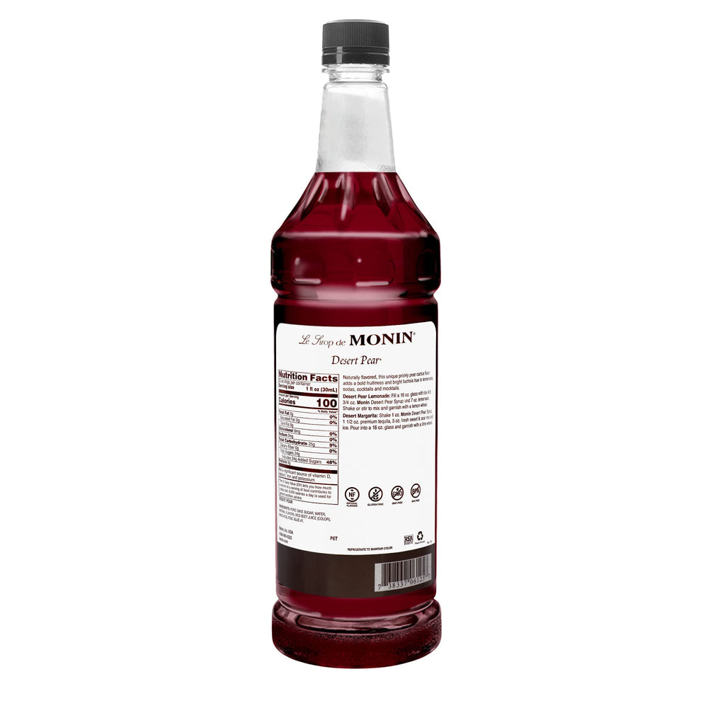 Monin Desert Pear Syrup cocktail pour adds earthy sweetness.