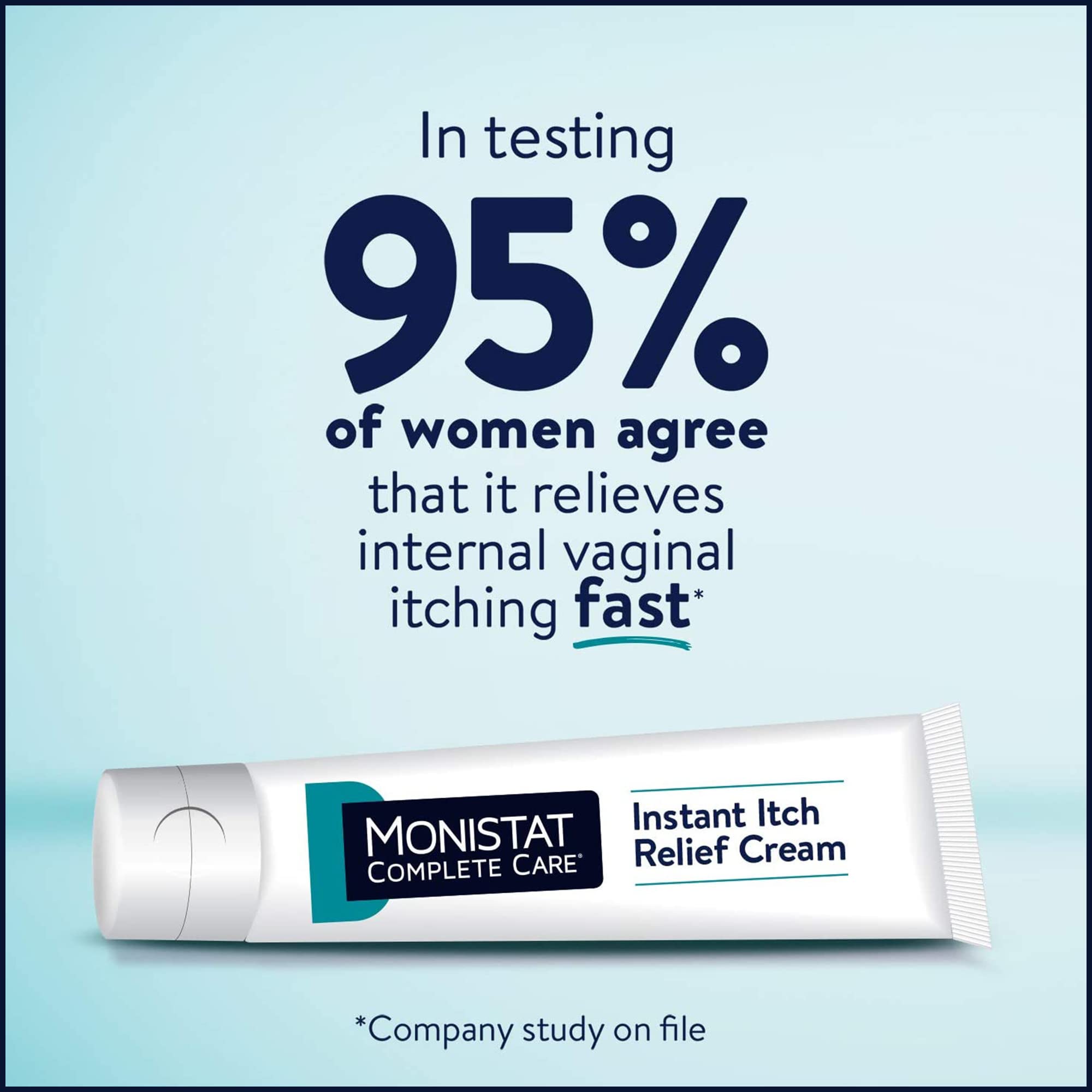 Monistat 1 oz tube for convenient at-home or travel use.