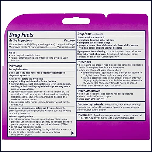 Seven disposable applicators arranged for clean, convenient nightly dosing