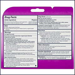 Seven disposable applicators arranged for clean, convenient nightly dosing
