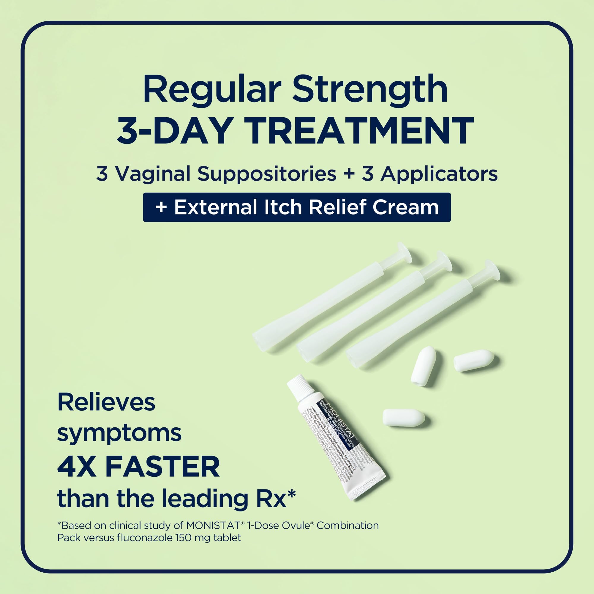 Monistat Instant Itch Relief Cream with aloe and hydrocortisone for fast comfort.