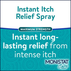 Fragrance-free Monistat label highlighting sensitive-skin friendly design.
