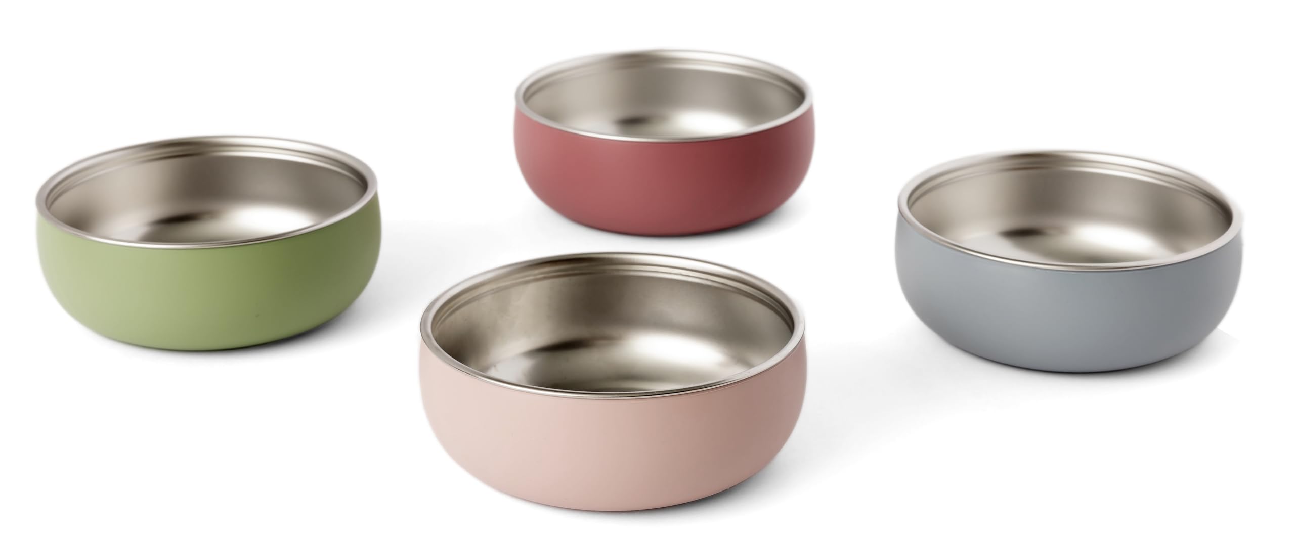 Monkey Proof bowl with non-slip silicone shell keeps meals stable