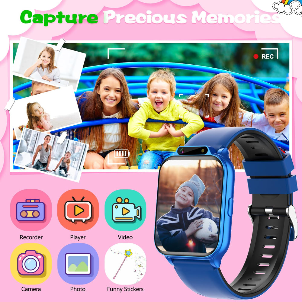 Monowul Kids Smart Watch camera and video function capture moments
