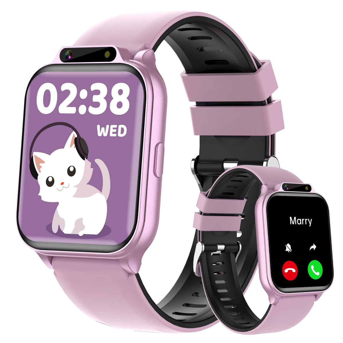 Monowul Kids Watch 185-inch display supports clear reading on the go
