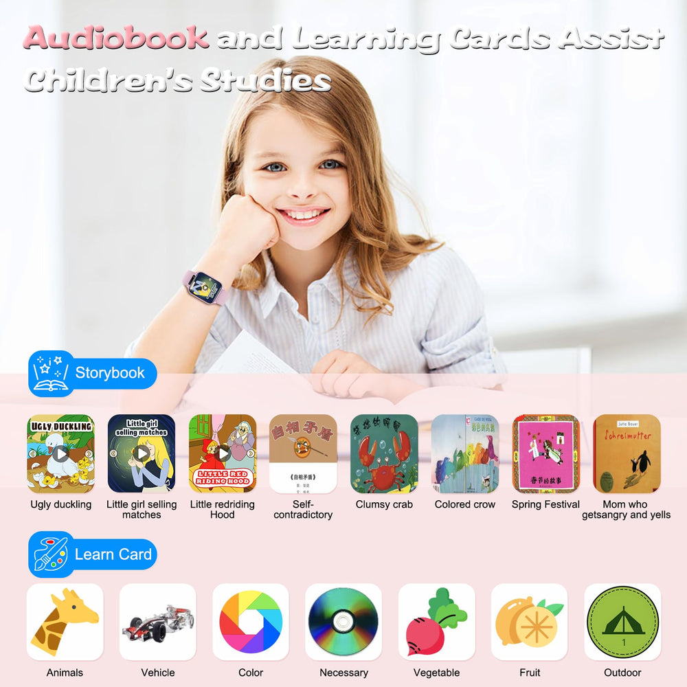 Monowul Kids Watch IP68 frame withstands rain and splashes during play