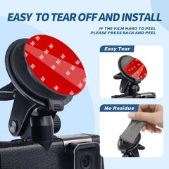 Monsensiy round 56mm pad stabilizes circular mounts on compact devices.