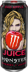 Monster Energy Juice Bad Apple 15-pack box stacked for convenient stocking.