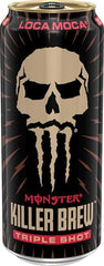 Close-up of mocha swirl and real coffee notes in Killer Brew