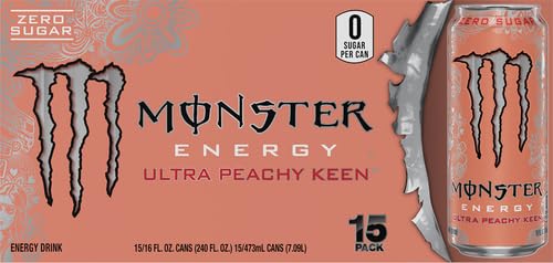 Pouring Ultra Peachy Keen into a glass suggests a refreshing, zero sugar boost.