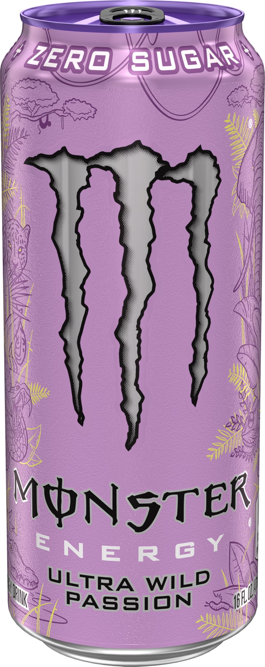 15-pack display of Monster Ultra Wild Passion for convenient daily energy.