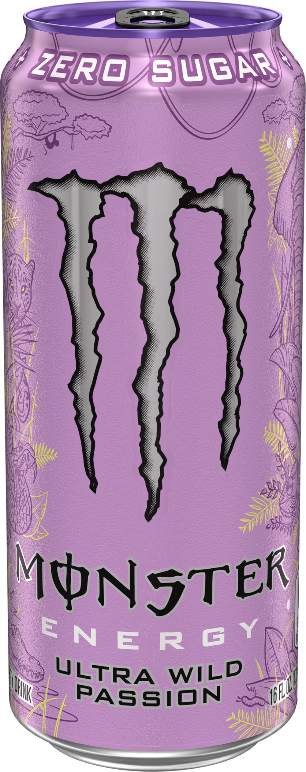 15-pack display of Monster Ultra Wild Passion for convenient daily energy.