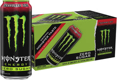 Monster Energy Zero Sugar Strawberry Shot can boosts alertness during workouts.