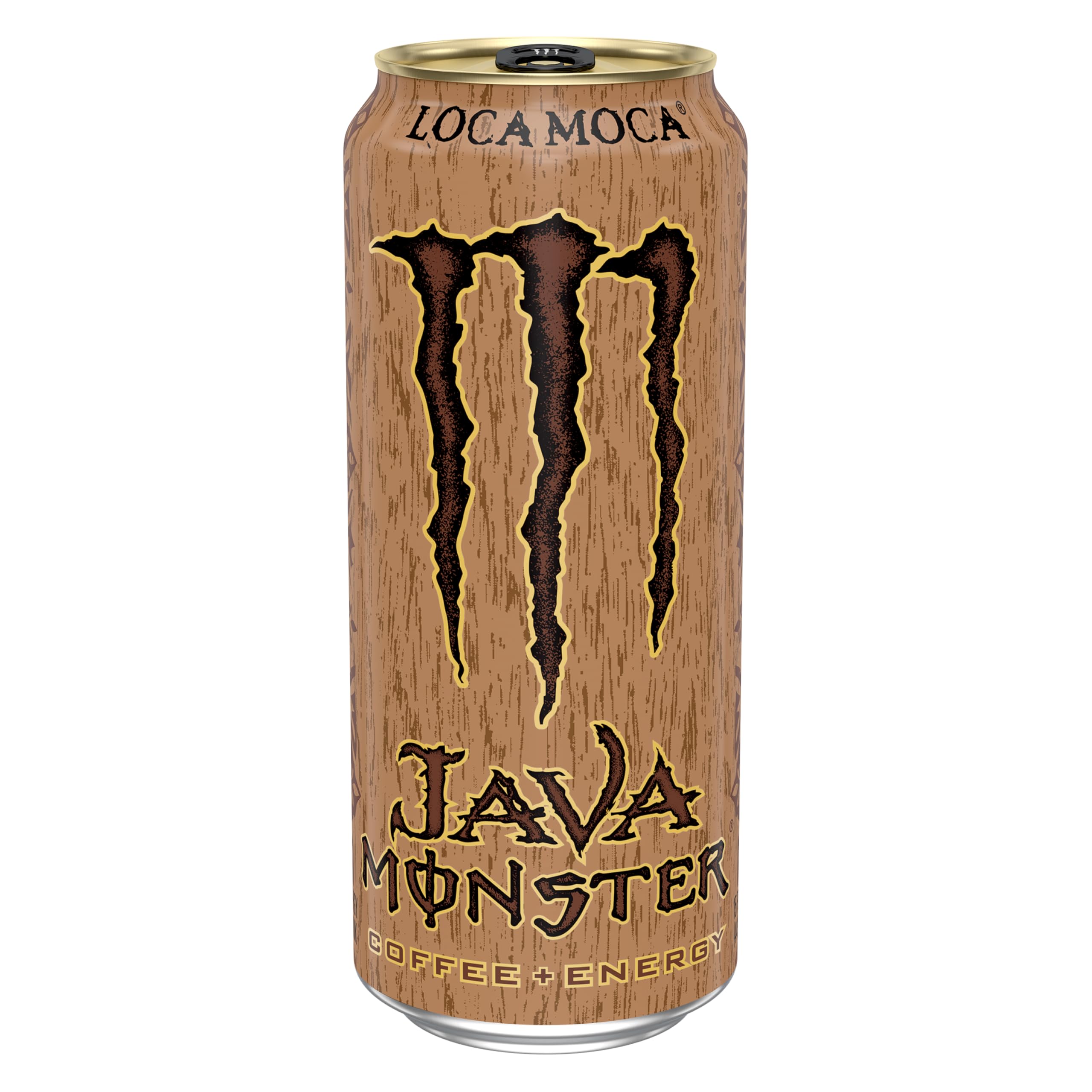 Monster Java Loca Moca can in hand conveys portable energizing option