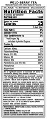 Monster Rehab Wild Berry Tea pour showcases a refreshing non-carbonated energy boost.