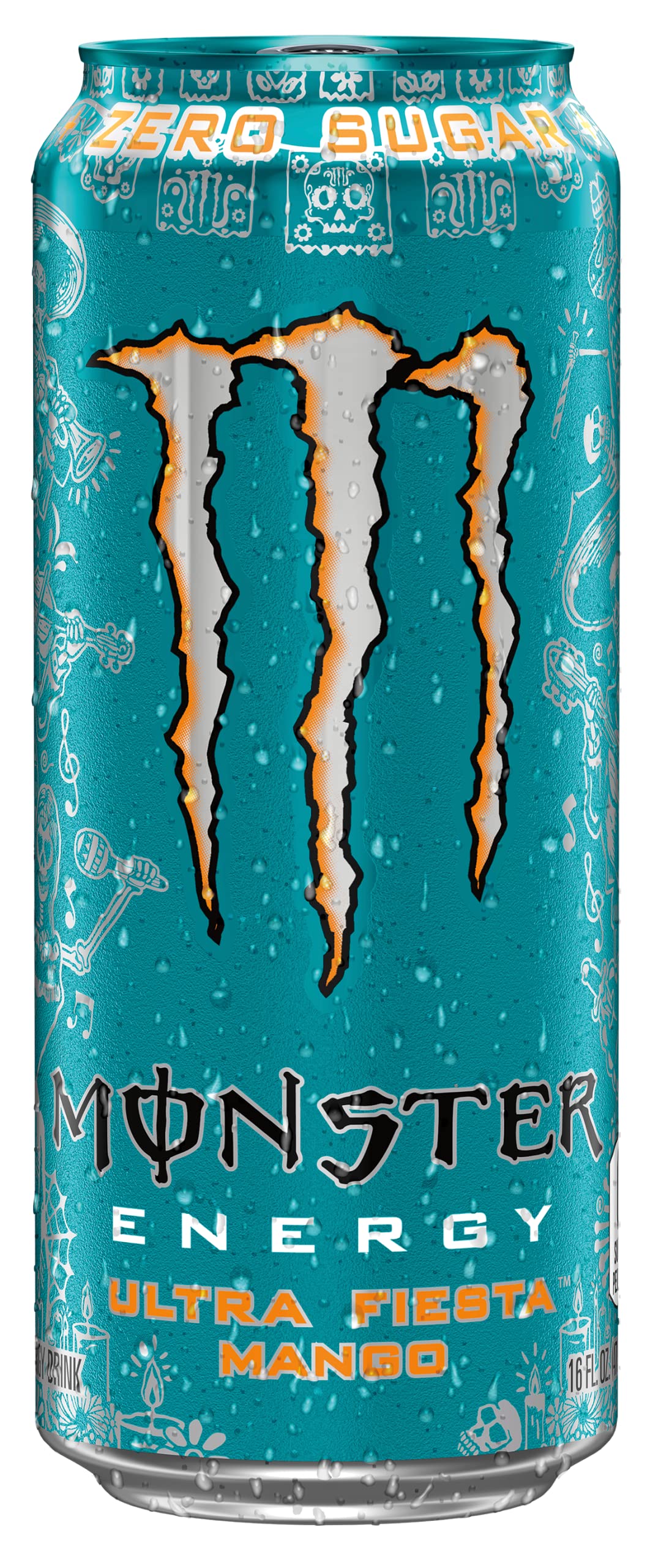 Monster Ultra Fiesta Mango 15-pack display for home or events