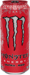 Monster Ultra Red 15-pack promotes convenient, zero-calorie energy on the go.