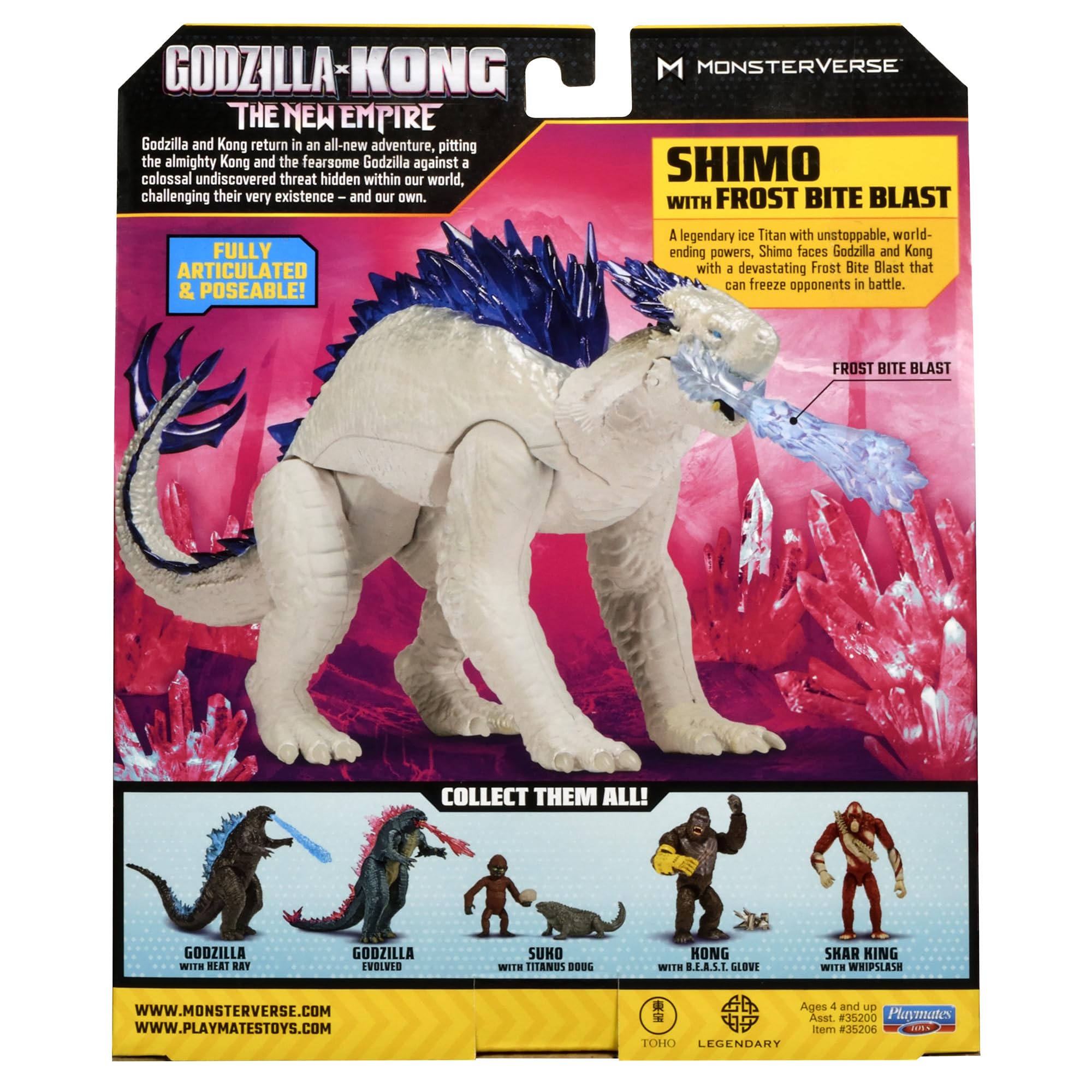 MonsterVerse Shimo in a dynamic pose enhances diorama-style setups